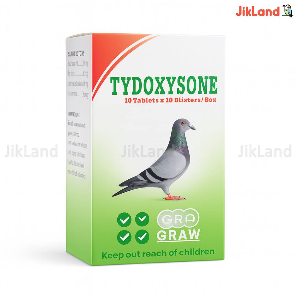 قرص تایدوکسی زون Tydoxysone آنتی بیوتیک پرندگان