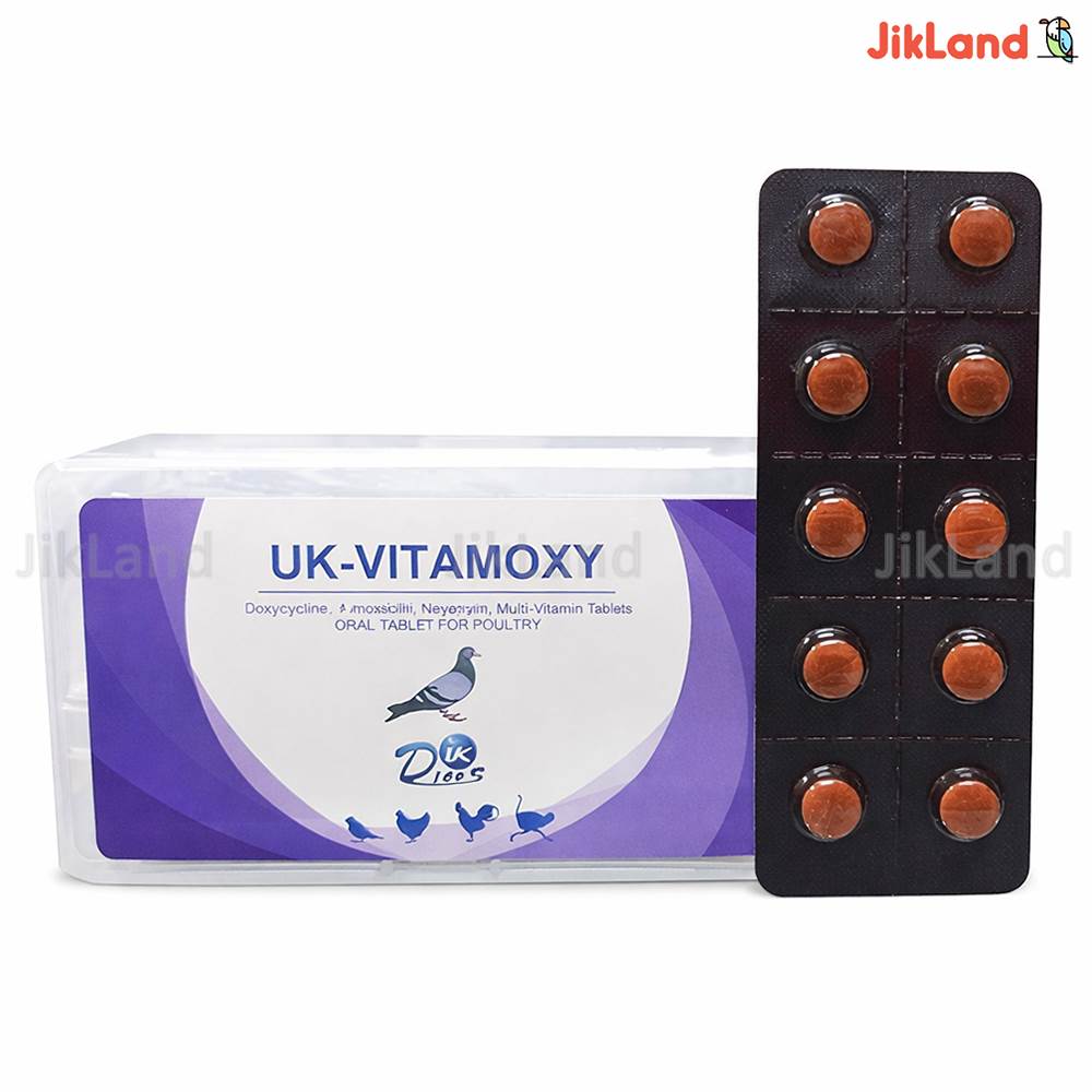 قرص یوکی ویتاموکسی UK-VITAMOXY پرندگان