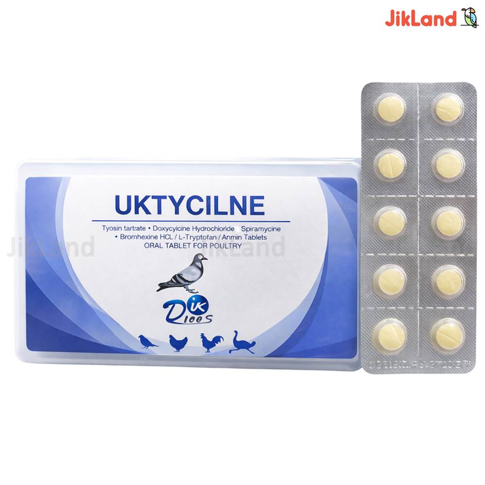 یو کی تایسیلین UKTYCILNE پرندگان - آنتی بیوتیک وسیع الطیف