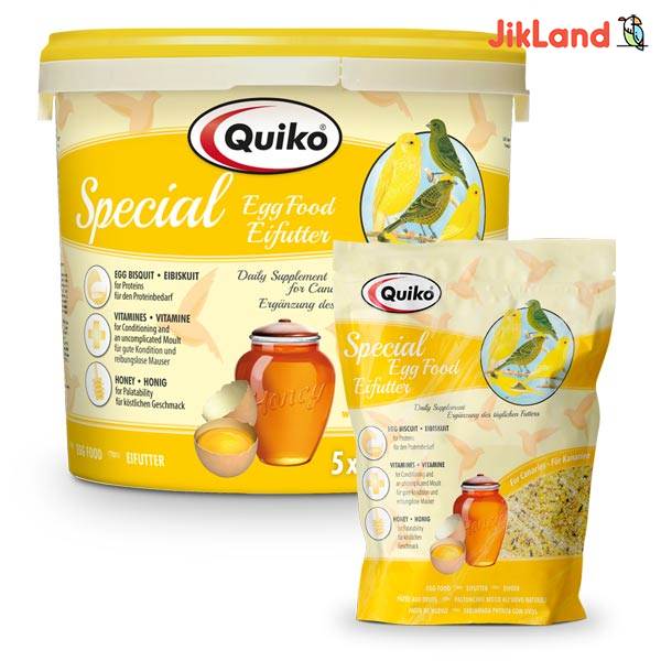 غذای تخم‌مرغی قناری کویکو اسپشیال | Quiko Special Egg Food
